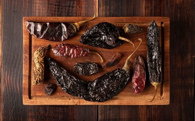 Guía de chiles secos mexicanos